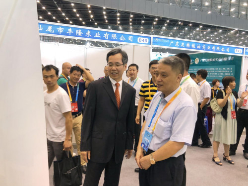 （广东省粮食和物资储备局局长视察了解联益米业企业情况）