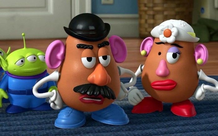 the potato heads, mr. and mrs.