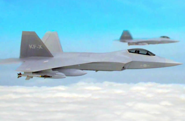韩国kfx战斗机效果图
