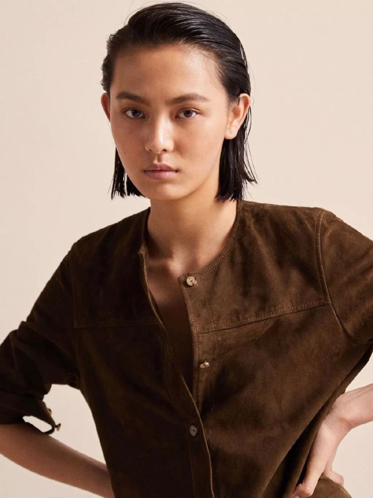 趙佳麗拍攝massimo dutti 2019春夏型錄