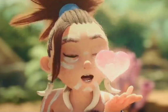 熊出没:整部剧唯一向光头表白的女孩,颜值逆天,为何遭拒绝呢?