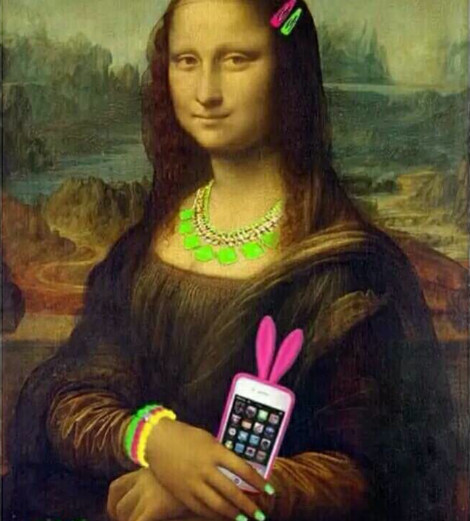 蒙娜丽莎|憨豆先生|达芬奇|搞笑