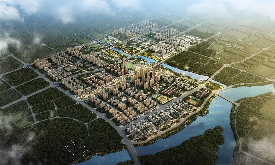 亳州北部新城北片区效果图