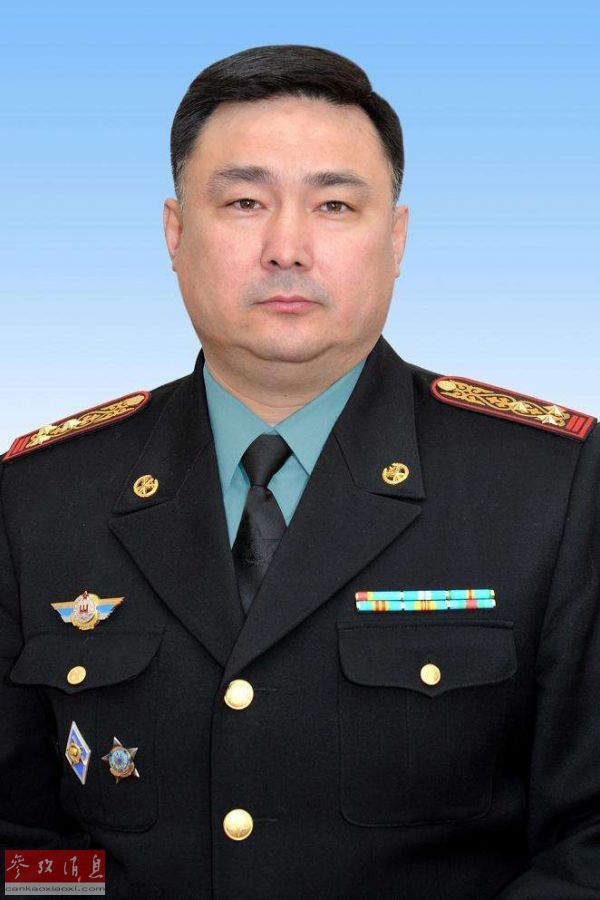 资料图片:哈萨克斯坦新任副防长丹德巴耶夫.