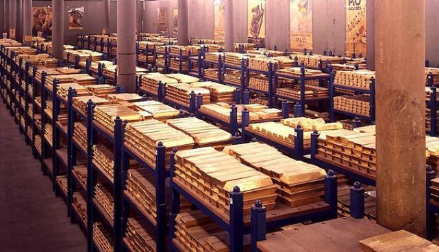 美存储世界各国5000吨黄金,中国就有600吨