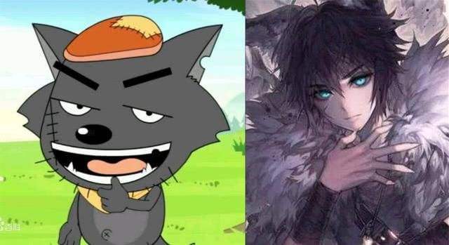 喜羊羊 主角拟人化什么样 以为美羊羊够美了 看到红太狼心动