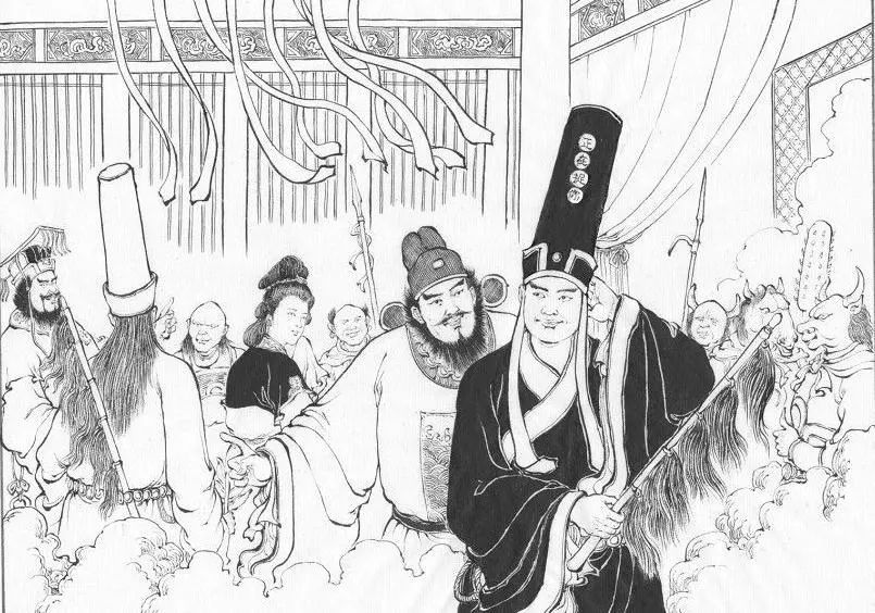 从而形成现在的黑白无常传说黑无常又叫"死有分"范无救,意思是说