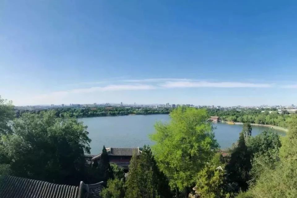 北海公园|大北京│夏天竟然就有“漫天红枫”，就藏在市中这绝美园子里