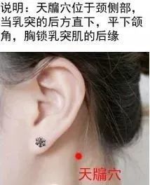 【每日一穴】天牖穴:补阳化湿,清头明目,通经活络_腾讯新闻