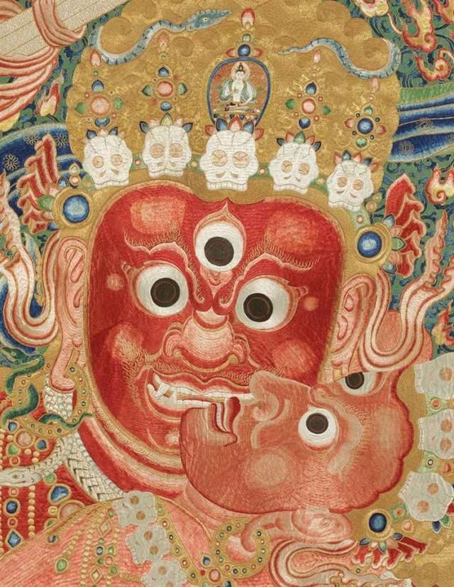 西藏法王治好皇帝梦魇,获赐一条"毯子",刘益谦3.1亿买下