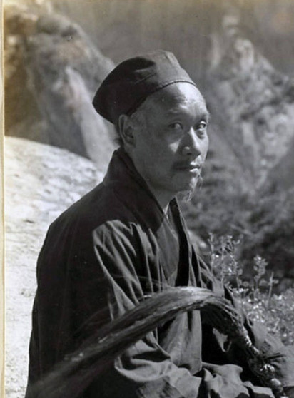 晚清时代罕见道士老照片图1仙风道骨仪态不凡