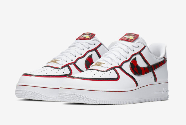 致敬巨星罗德曼nike推出af新配色鞋舌笑脸成亮点