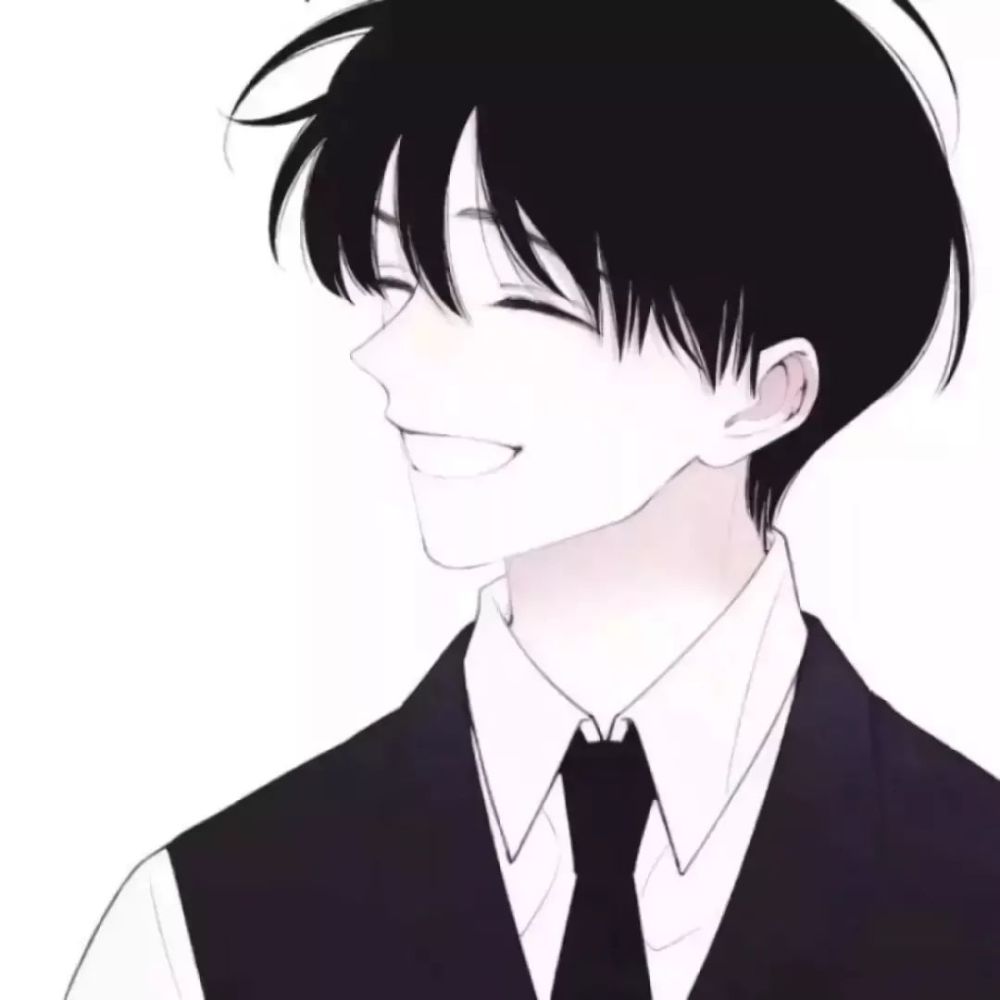 简洁动漫男生头像