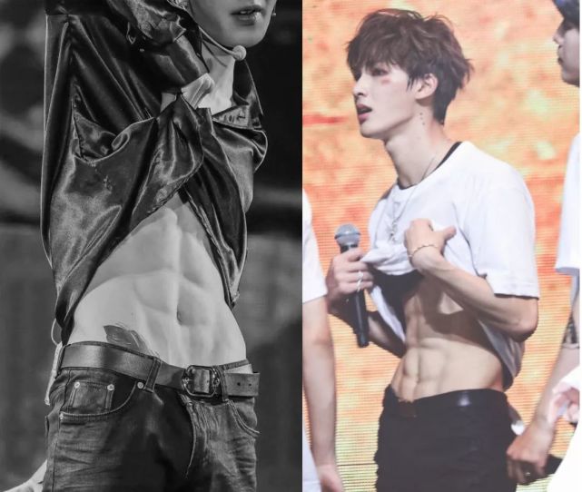 89158915陈伟霆的身材出名的壮,腹肌排排坐,居然……89