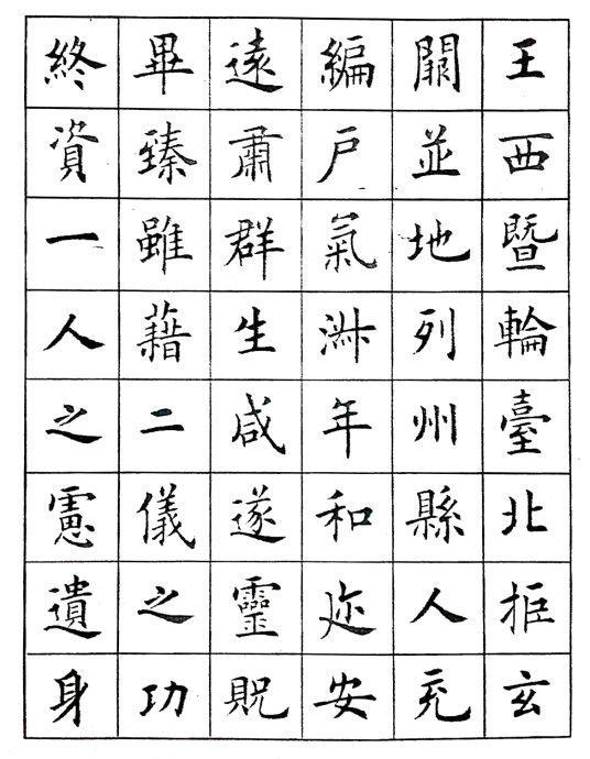 学习欧楷为什么首选姚孟起,而不选择欧阳询或者是"二田"?