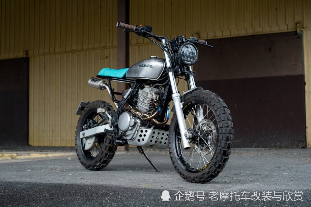 本田統治者大單缸nx650復古改裝scrambler