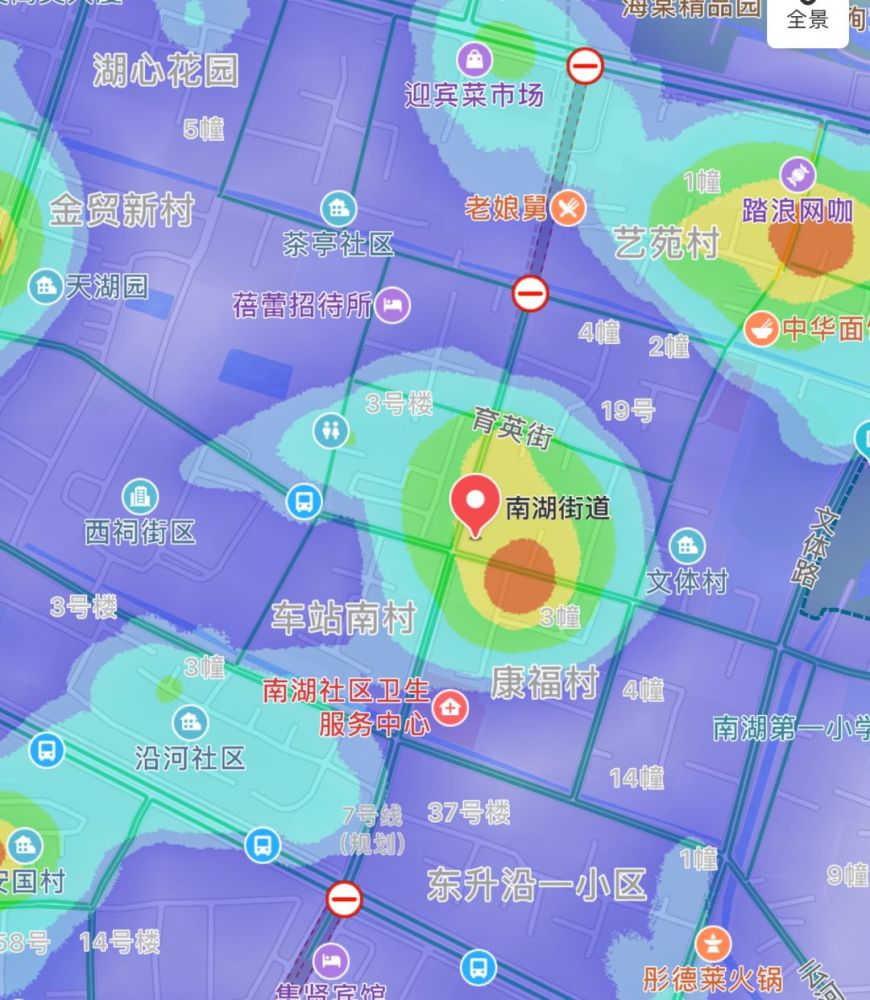 南京宵夜热力地图