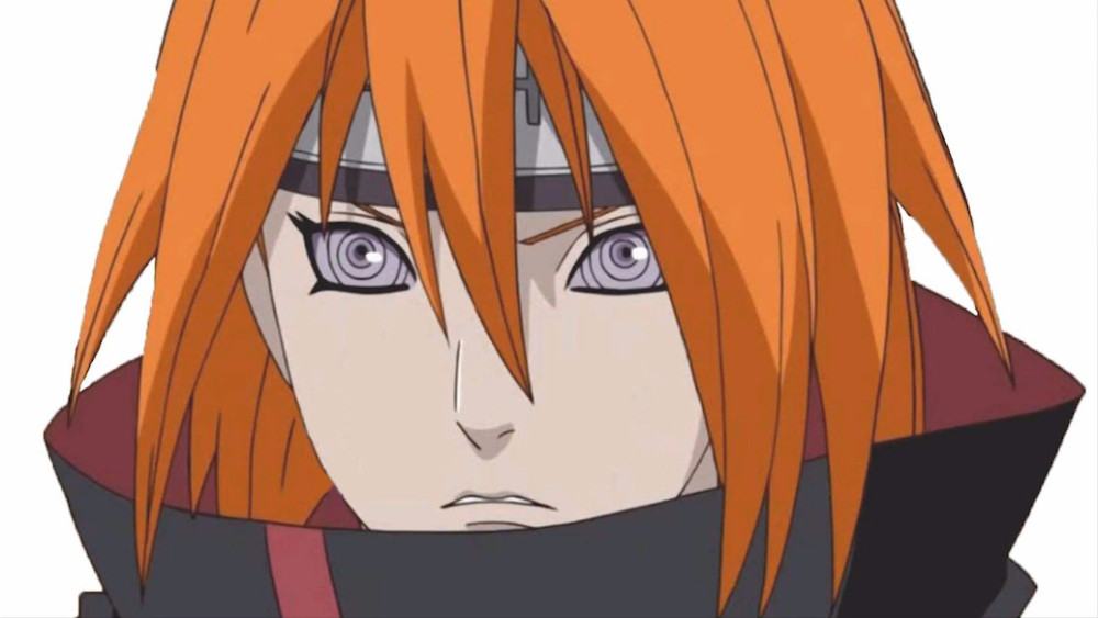 当女佩恩拿下钉子后轮回眼气质更胜从前网友神仙颜值