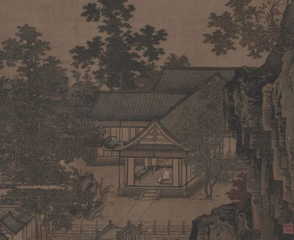 放大10倍看古画里的四季妙