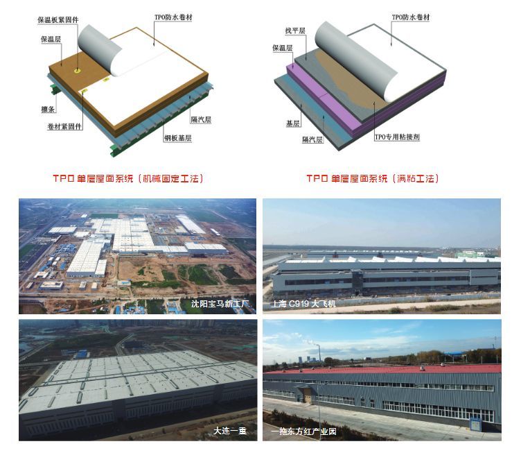 技术贴 Tpo防水卷材的了解以及实际应用