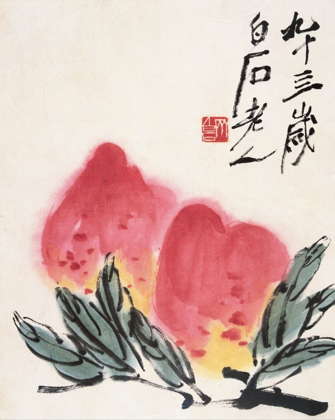 齐白石|齐白石画上落款97岁，实际93岁，胡适写出了真相，却惹他不高兴？