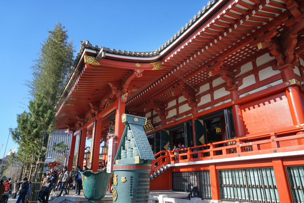 日本东京最古老的寺庙 比河南少林寺晚133年 成知名景点