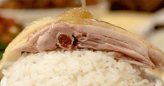 中午再来份白切 鸡饭 晚上约一顿椰子 鸡火锅 不够宵夜来几串烤 鸡翅