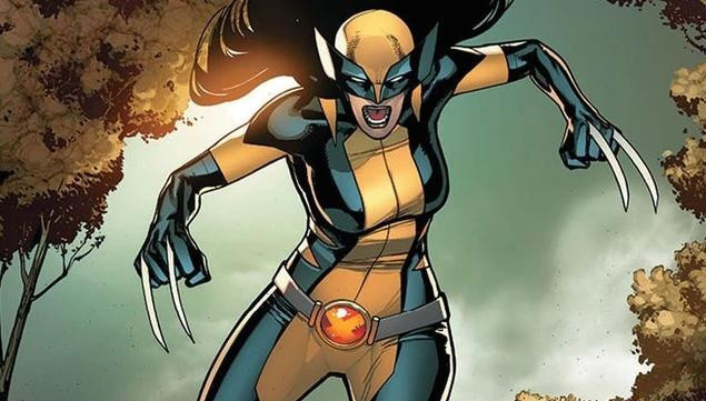 人物是先出现在电视剧中,然后才出现在漫画中,她的本命叫做劳拉·金尼