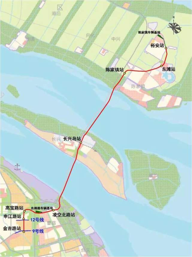 陈家镇|地铁|金桥出口加工区|崇明区|上海轨道交通