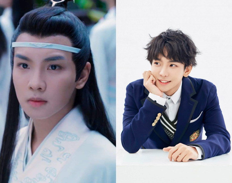 "陈情令"全员穿校服,魏无羡没啥,薛洋没啥,被他给萌到了!