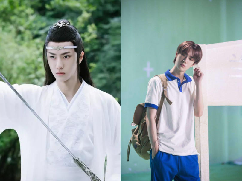 "陈情令"全员穿校服,魏无羡没啥,薛洋没啥,被他给萌到了!