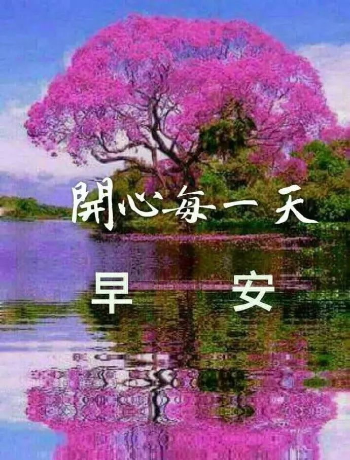 早上好問候語圖片溫馨好看的早安問候語動態早安美圖帶字早晨好幸福暖