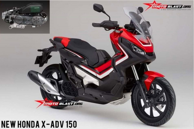 本田推廉价版x Adv 150cc引擎 Pcx同平台 或3万