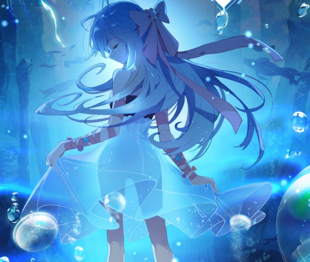 终极斗罗冻千秋4张唯美照片回归海洋的白鲨公主最灵动