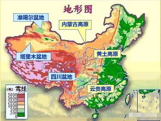 我国的四大高原四大盆地三大平原的分布以及特点是什么