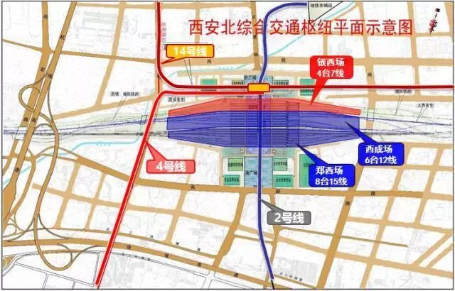 拥有3场18站台34线,是亚洲站台股道数最多,站场规模最大的火车站