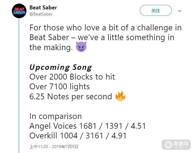 每秒切6 25个方块 Beat Saber 最难关卡将来临