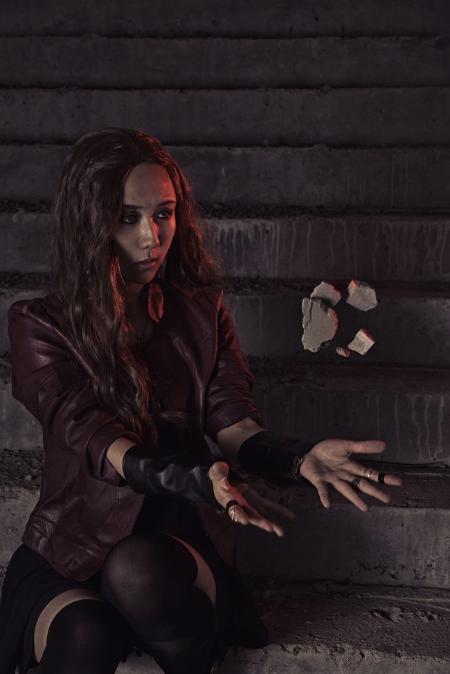 cos正片复仇者联盟绯红女巫加个后期就完美了