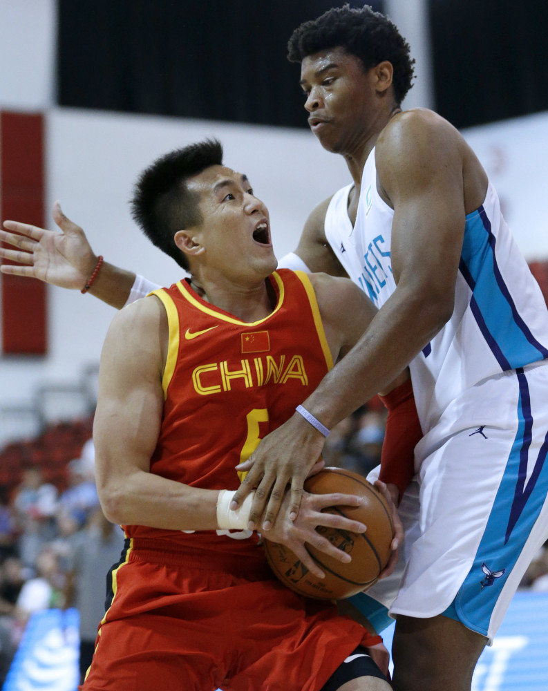 篮球丨nba夏季联赛:中国队胜黄蜂队