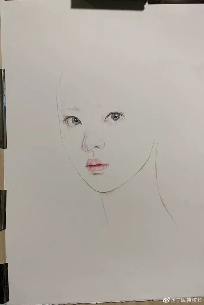 杨超越|这样的画作，秒杀美颜相机！