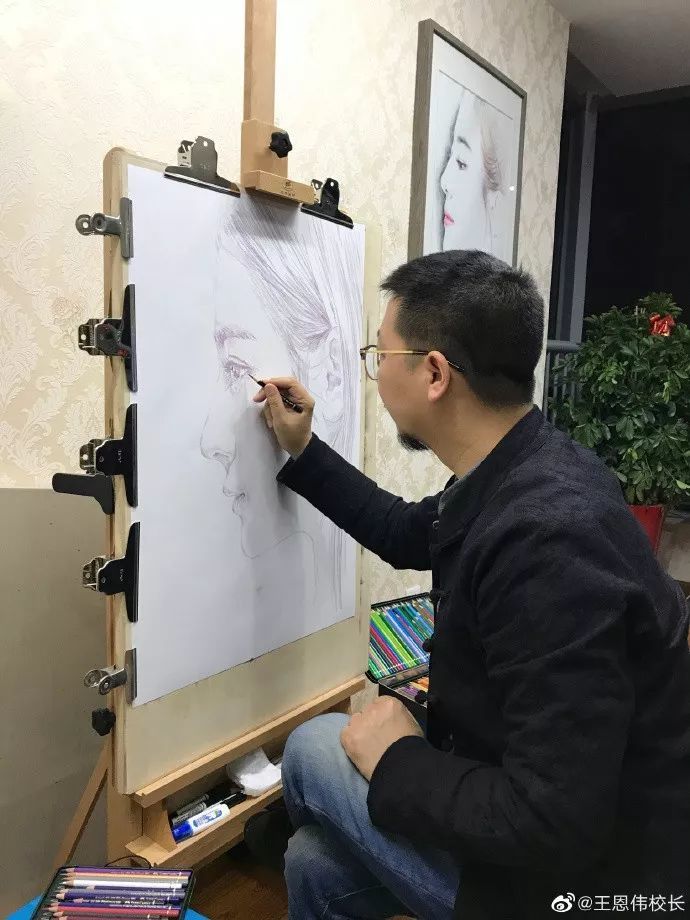 杨超越|这样的画作，秒杀美颜相机！