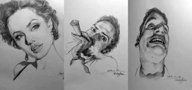 杨超越|这样的画作，秒杀美颜相机！