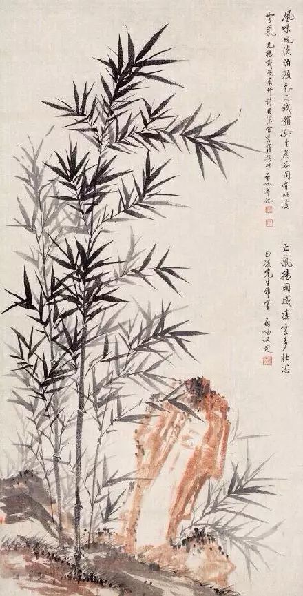 启功|启功画竹，风景独好！