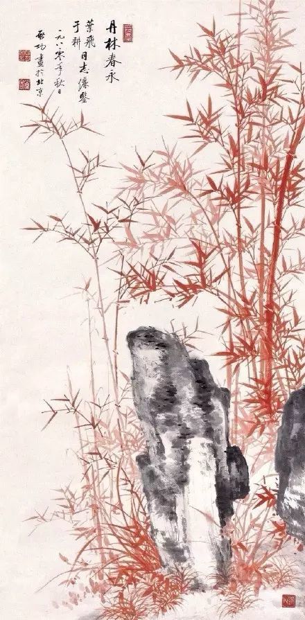 启功|启功画竹，风景独好！