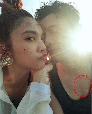 李荣浩求婚合照胸口惊见淡粉痕迹网友暴动羞炸种草莓