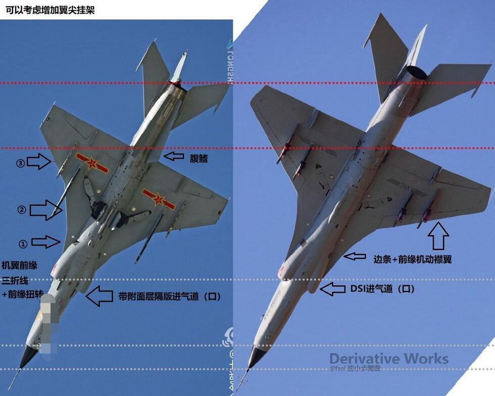 山鹰的设计最大特点是,推重比较高,飞机最大飞行速度1