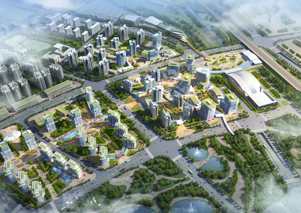 52个轨道交通站点的规划完成双流西站tod是这样的