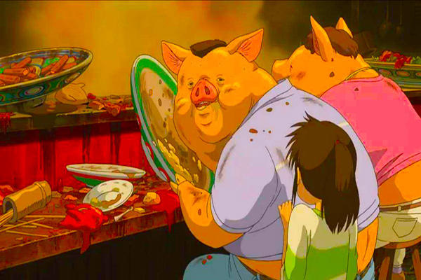 千与千寻变成猪的人类命运是什么难道真的成为了汤屋中的食物