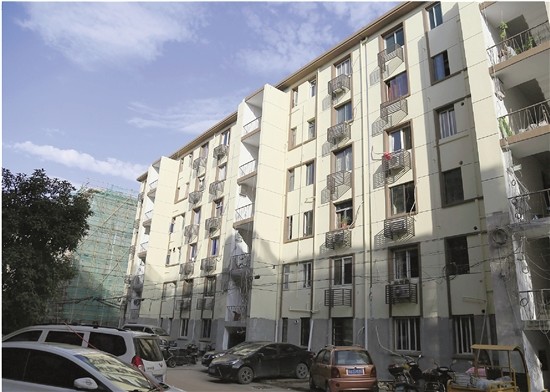 南苑小区改造打造老旧小区新形象