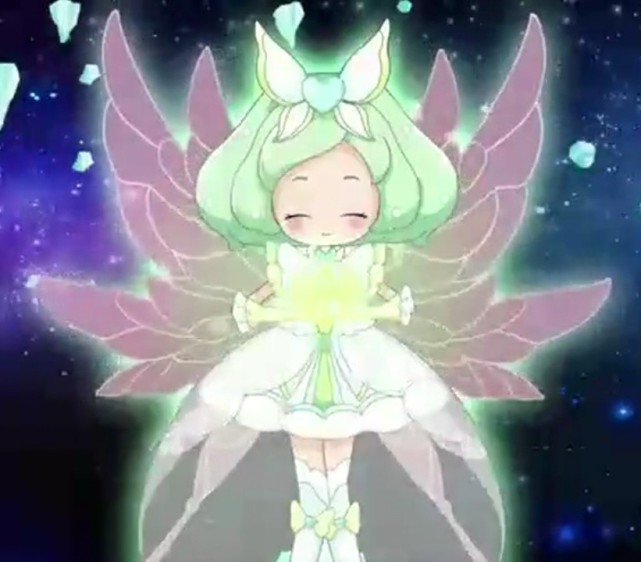 作为夏安安的朋友,一直帮助她收集精灵王,代表的是自信和坚